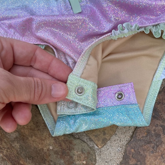 Baby girls swimsuit rashguard bundle lot NWOT - Picture 7 of 13